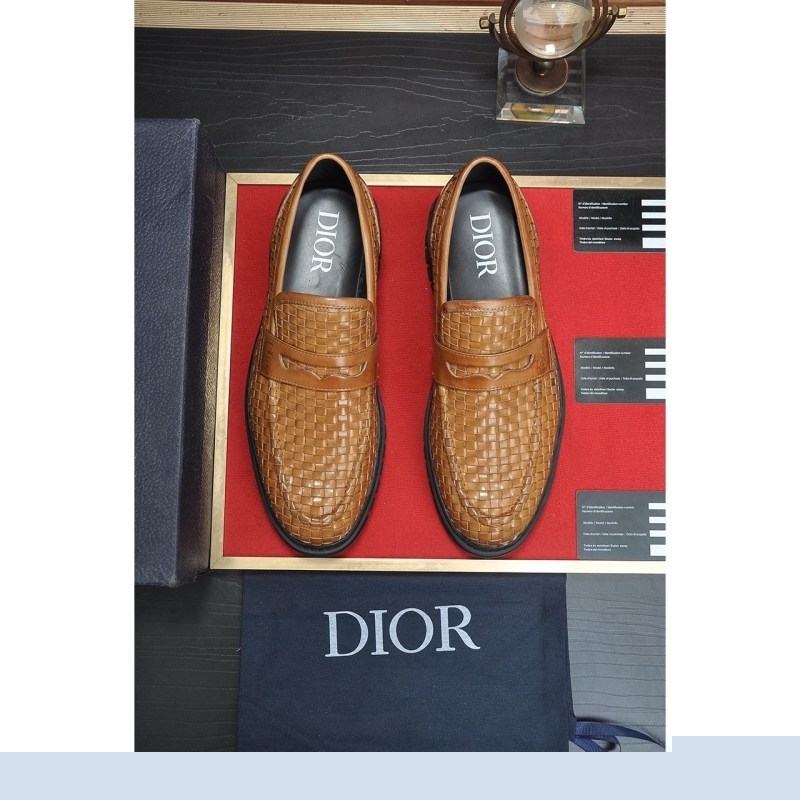 ch**an D*or leather shoes